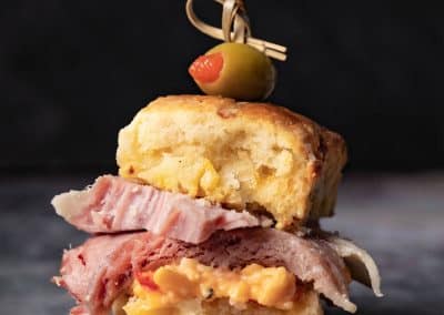 Country Ham Pimento Biscuit