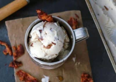 Peppered Bacon Vanilla Ice cream