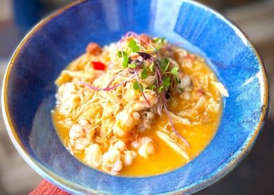 Shrimp Etoufee Country Ham Smoked Sasuage